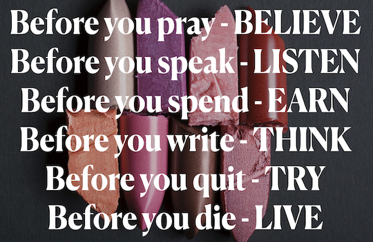 pray